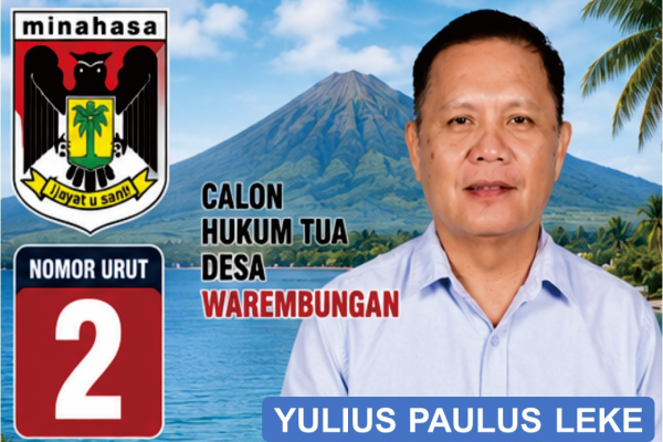 Calon Nomor Urut 2 Lius Paulus Leke Tawarkan Solusi Nyata untuk Kemajuan Desa Warembungan