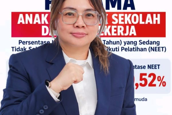 Magdalena Wulur Berbagi Pemahaman Terkait Sulut Peringkat 1 Indikator NEET